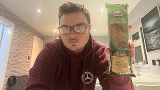 WALL’S VEGAN JUMBO SAUSAGE ROLL REVIEW  FOOD REVIEW SERIES  EPISODE 19 [upl. by Elvyn]