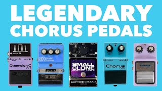 The Most Famous Chorus Pedals Ever [upl. by Granese845]