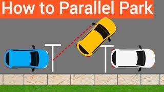 Parallel Parking  How to Parallel Park Perfectly Step by Step  Parking tips [upl. by Ziegler]