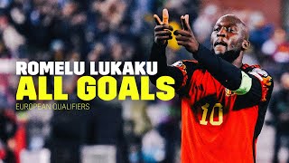 Romelu Lukaku all 1️⃣4️⃣ European Qualfiers goals 🇧🇪🔥 [upl. by Cassell111]