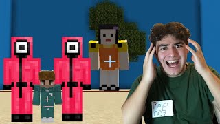 SQUID GAME IN MINECRAFT WITH AXELGREENEYES [upl. by Anahpets]