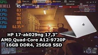 AMD A129720p \ Radeon R7 \ 16GB dc RAM \ Battlefield 4 720p low settings [upl. by Dola]