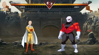 SAITAMA vs JIREN  Highest Level Awesome Fight [upl. by Eirrehs633]