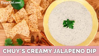 Chuys Creamy Jalapeno Dip [upl. by Anuahsal]