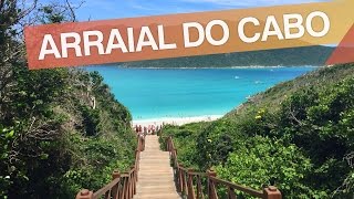 Arraial do Cabo  Brasil  3 praias imperdíveis em 3 minutos  3em3 [upl. by Sorrows]