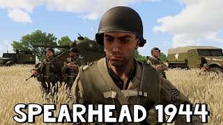 Spearhead 1944 Mission FUN  ARMA 3 WW2 DLC [upl. by Haldane696]