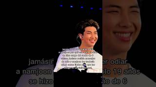 Namjoon es y será siempre una persona admirable 아미 bts 방탄 방탄소년단 army rm namjoon kimnamjoon [upl. by Engel]