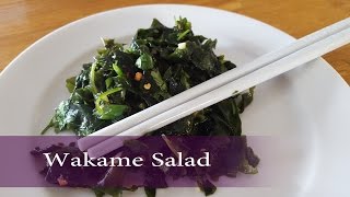 Seaweed Salad Recipe  Healthy Wakame Salad [upl. by Salocin]