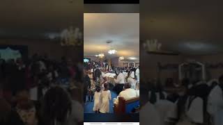 🔥 Praise Break At Homegoing Celebration For Apostle Linda ScottTravette Claxton Georgia🔥 [upl. by Adela]