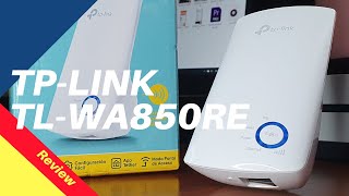 Repetidor WIFI Tp Link TLWA850RE 📡📡 Review 📡📡 Extender la señal wifi fácil y rápido [upl. by Tterb866]