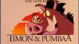 El Rey León  Hula HulaTimón y Pumba Latino DVD Rip [upl. by Auhoj]