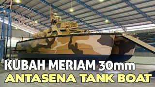 Pakai Kanon 30mm Penampakan Terbaru Tank Boat ANTASENA [upl. by Mayes171]