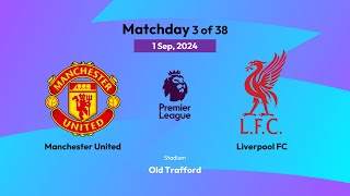 EPL Manchester United vs Liverpool  Preview and Prediction [upl. by Annahsat]