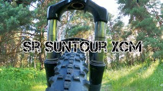 SR SUNTOUR XCM HLO 100MM 650B [upl. by Felizio94]