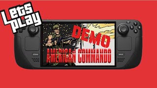 American Commando  Steam Deck Gameplay Will it Run [upl. by Lorusso]