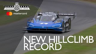 Volkswagen IDR smashes Goodwood hill record [upl. by Dnalwor]