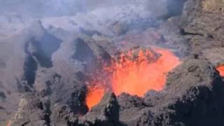 Éruption volcanique piton Fournaise  21 juin 2014  Réunion [upl. by Ardyce]