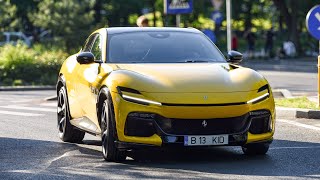 Carspotting in Bucharest 2024  Purosangue Spectre DBS Urus Topcar DBX [upl. by Marcoux169]