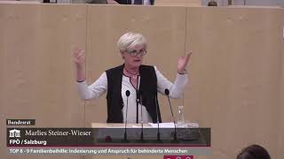 Marlies SteinerWieser  Indexanpassung der Familienbeihilfe  8112018 [upl. by Psyche239]