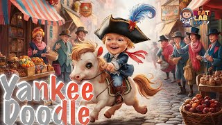 Yankee Doodle  Fun Kids Song With Colorful Images  Nursery Rhymes [upl. by Ibbie516]