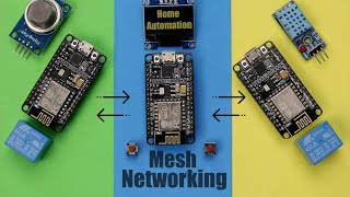 Home Automation WO Router or Internet  Mesh Networking ♻️ [upl. by Sandye]