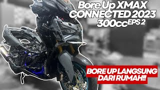 BORE UP NEW YAMAHA XMAX 2023 300cc PART 2 DIKERJAIN LANGSUNG DIRUMAH [upl. by How]