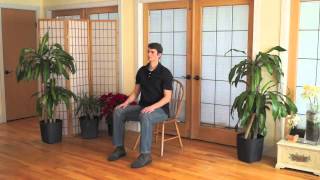 Mindful Chair Yoga A 15 Minute Beginner Practice [upl. by Eelhsa214]