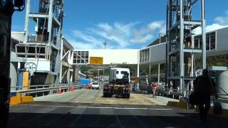 Departing Interisland Ferry at Picton [upl. by Oinotnaocram797]