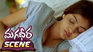 Kajal Aggarwal amp Dev Gill Bed Room Scene  magadheera Telugu Movie [upl. by Trix]