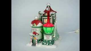 Pip amp Pops Bubble Works 4025280 Department 56 North Pole Village [upl. by Onnem193]