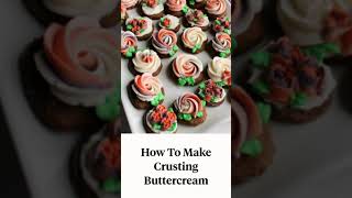 How to Make Buttercream Perfect for Decorating and Russian Piping Tips  shorts [upl. by Nairb]