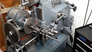 Elliott 10M Shaper Gear Cutting Fixture Part 1 [upl. by Annavahs1]