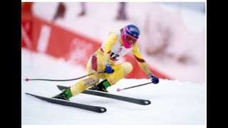 Kerrin LeeGartner Olympic downhill gold Albertville 1992 [upl. by Sybilla428]