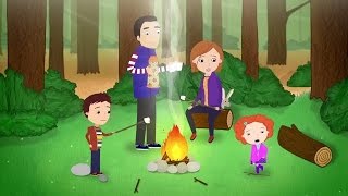 Animation funny cartoons disney Nina Needs to Go ♥♥ Camping ♥♥  short clips ᴴᴰ [upl. by Arleta]