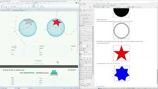 Mathcad Prime 8 with Maple2022 Plot20 Drawing ☆ on a sphere [upl. by Sedberry]