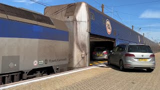 Eurotunnel Timelapse UK to France [upl. by Ardnued]