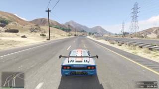 GTA 5 Top Speed Drag Race Progen Tyrus vs Progen T20 [upl. by Mur]