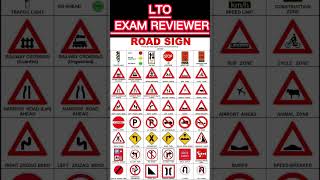 ROAD SIGN LTO EXAM REVIEWER 2023 [upl. by Lottie]