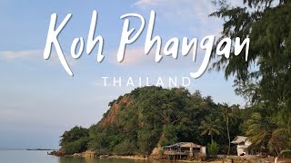 Koh Phangan Island Thailand Drive along Srithanu from Hin Kong beach to Zen beach Part 3 [upl. by Esenahs]