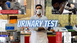 How to perform urinary test  routine urine examination  urinalysis procedure  Urine Test [upl. by Ahsilaf357]