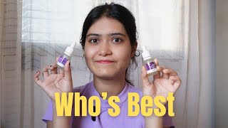 Derma Co 2 Salicylic Acid vs 2 Kojic Acid Serum Honest Review  Unexpected [upl. by Gorrian]