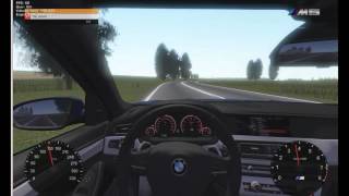 Racer Free Driving Simulator BMW M5 F10 Crash [upl. by Lotson]