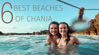 CHANIA’S MOST BEAUTIFUL BEACHES  6 MUST SEE BEACHES OF CRETE GREECE [upl. by Lily]