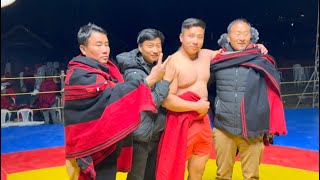 777 with Wrestling Champion Southern Angami Sports Association 2024 [upl. by Dnalyram]