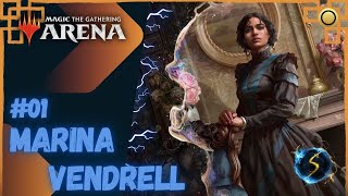 Its Showtime Marina Vendrell ☀️💧💀🔥🌲 01  MTG Arena  Historic Brawl [upl. by Cowen]