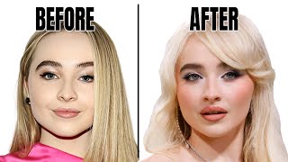 Deconstructing Sabrina Carpenters Dramatic Transformation Plastic Surgery and Cosmetic Procedures [upl. by Ahcim]