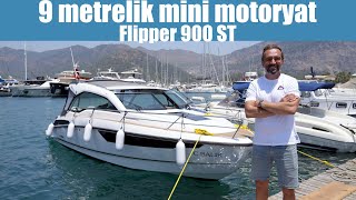 9 Metrelik Mini Motoryat  Flipper 900 ST with English subtitles [upl. by Joyann]