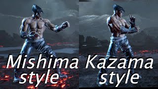 Tekken 8 Jin Kazamas Mishima style and Kazama style Move ListCommand List鉄拳8 風間仁の三島流喧嘩空手と風間流古武術 [upl. by Gillmore]