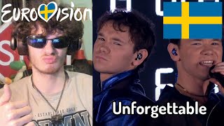 DUTCHIE REACTS  Marcus amp Martinus  Unforgettable Eurovision 2024 [upl. by Enitnelav]