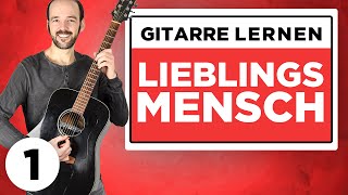 Lieblingsmensch  Namika  Gitarre lernen  Teil 1 [upl. by Allred931]